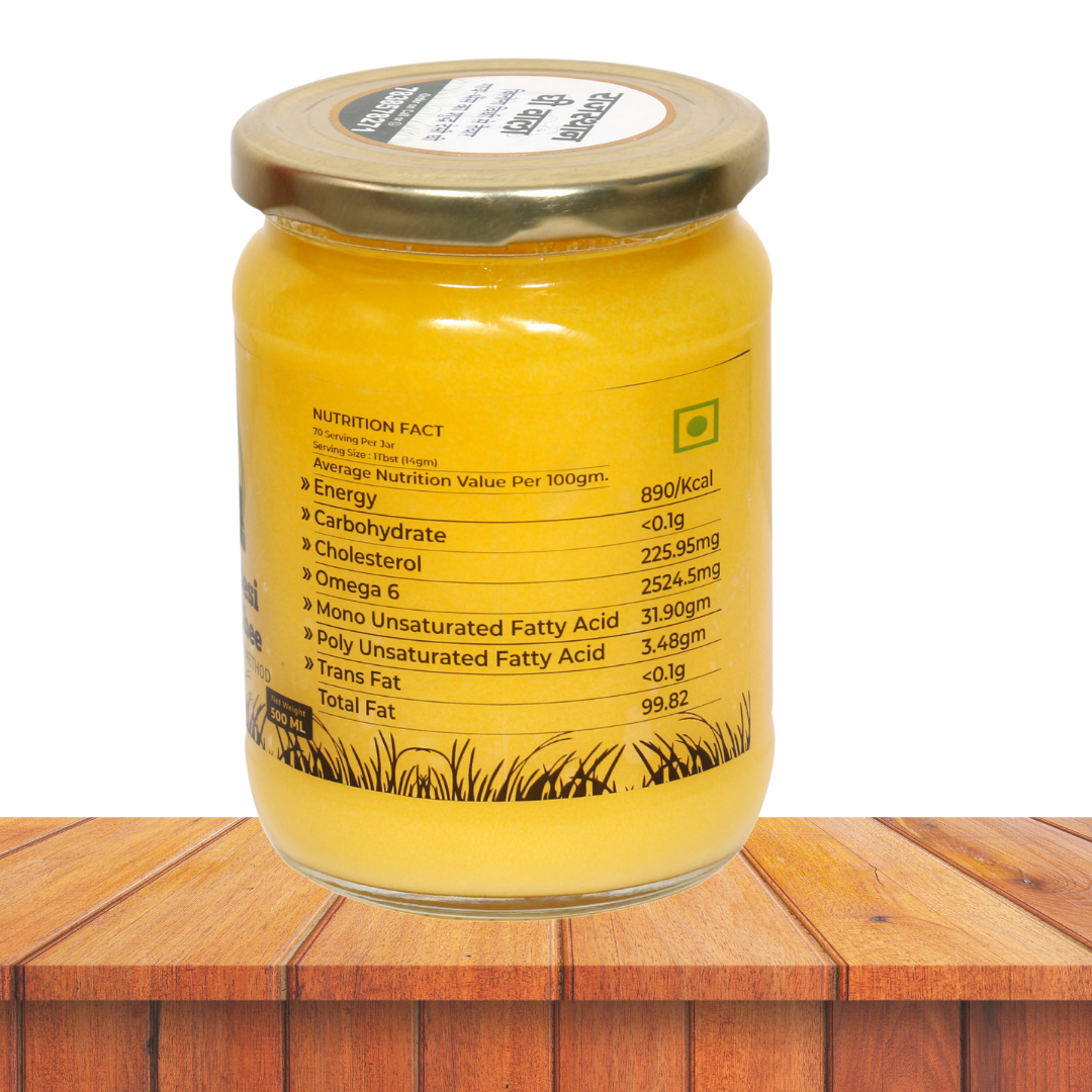 Sahiwal A2 Cow Desi Ghee 500ML
